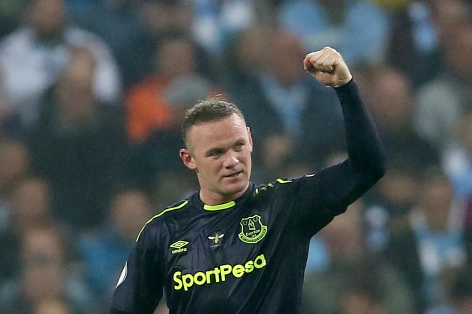 Everton's Wayne Rooney is the record goalscorer for England and Manchester United