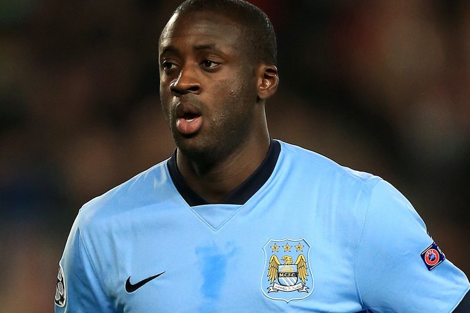 Manchester City midfielder Yaya Toure is targeting a return to the top