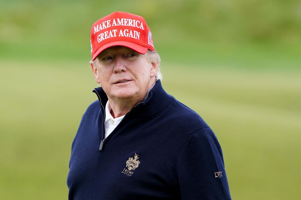Former US president Donald Trump (PA)