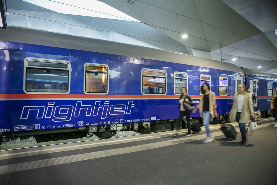 Austria's Nightjet. Copyright: OBB/Harald Eisenberger