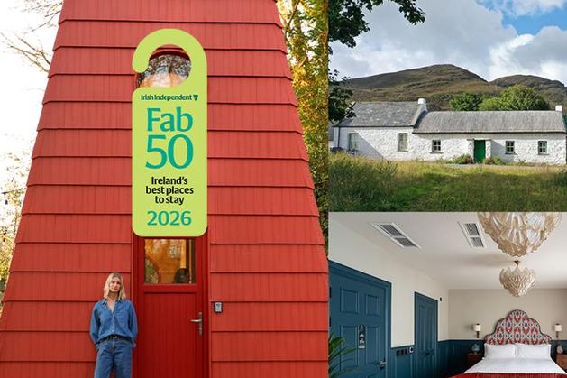 The Fab 50: How we picked Ireland's 50 best places to stay for 2026