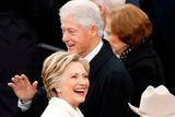thumbnail: Hillary and Bill Clinton attend the inauguration ceremonies to swear in Donald Trump as the 45th president of the United States at the U.S. Capitol in Washington, U.S., January 20, 2017. REUTERS/Kevin Lamarque