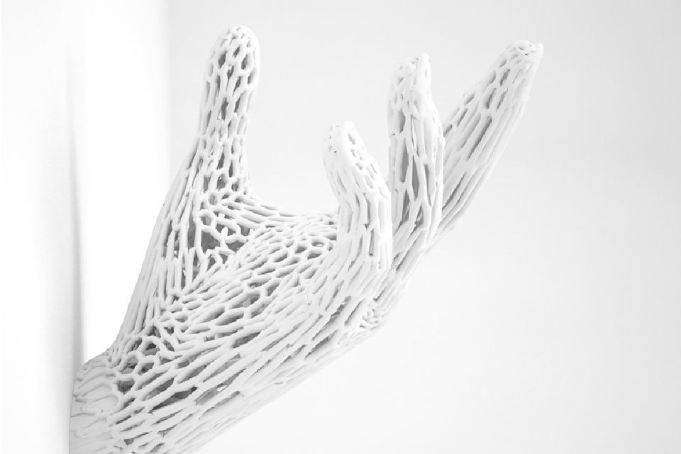 The Omedelbar 3D printed hands by Wazp for Ikea, launched in 2017
