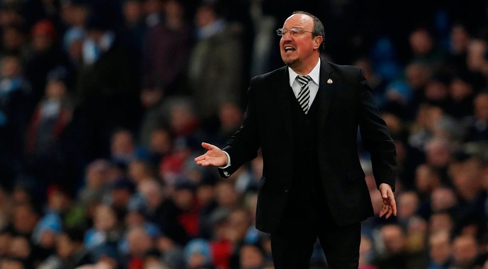 Newcastle manager Rafa Benitez effectively decided, as far as his team are concerned, they were unbeatable. Photo: Reuters/Lee Smith