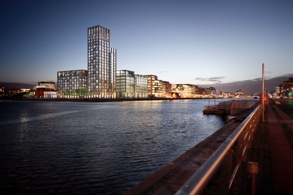 The Capital Dock Development in Dublin