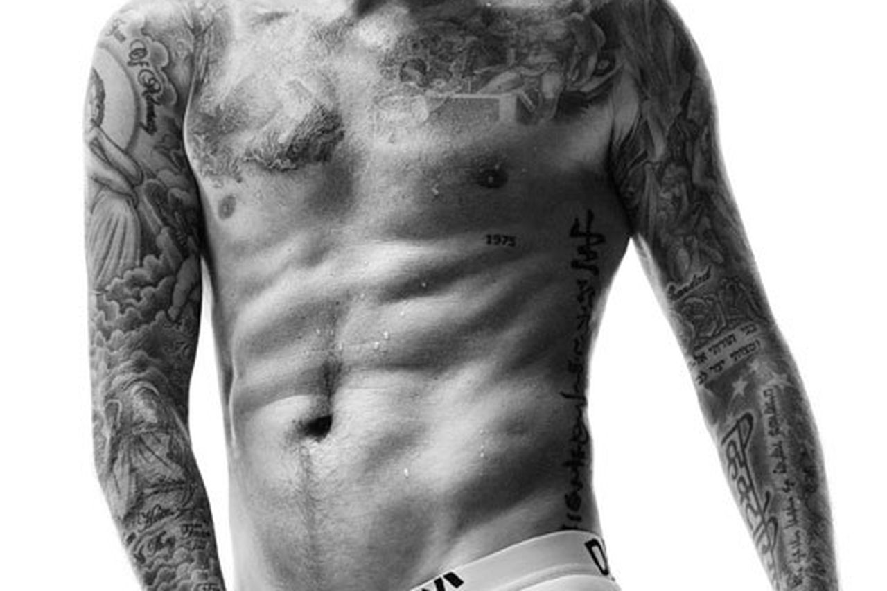 David Beckham poses in his pants - and causes mass-swooning all