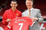 thumbnail: Louis van Gaal will be hoping new signing Angel di Maria is a catalyst for his Manchester United team like Arjen Robben was for him at Bayern Munich. Peter Byrne/PA Wire