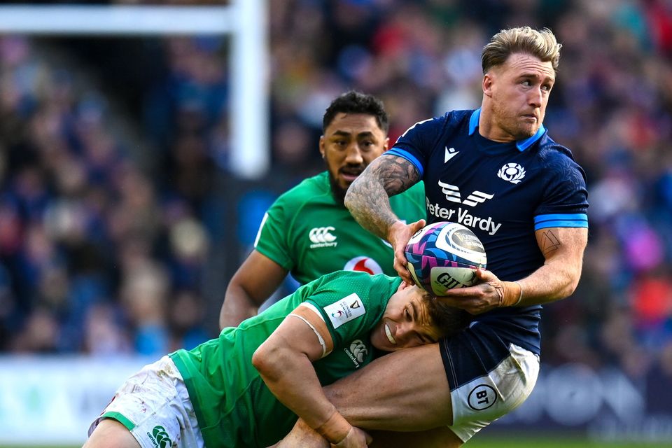Stuart Hogg has had to retire due to injury.