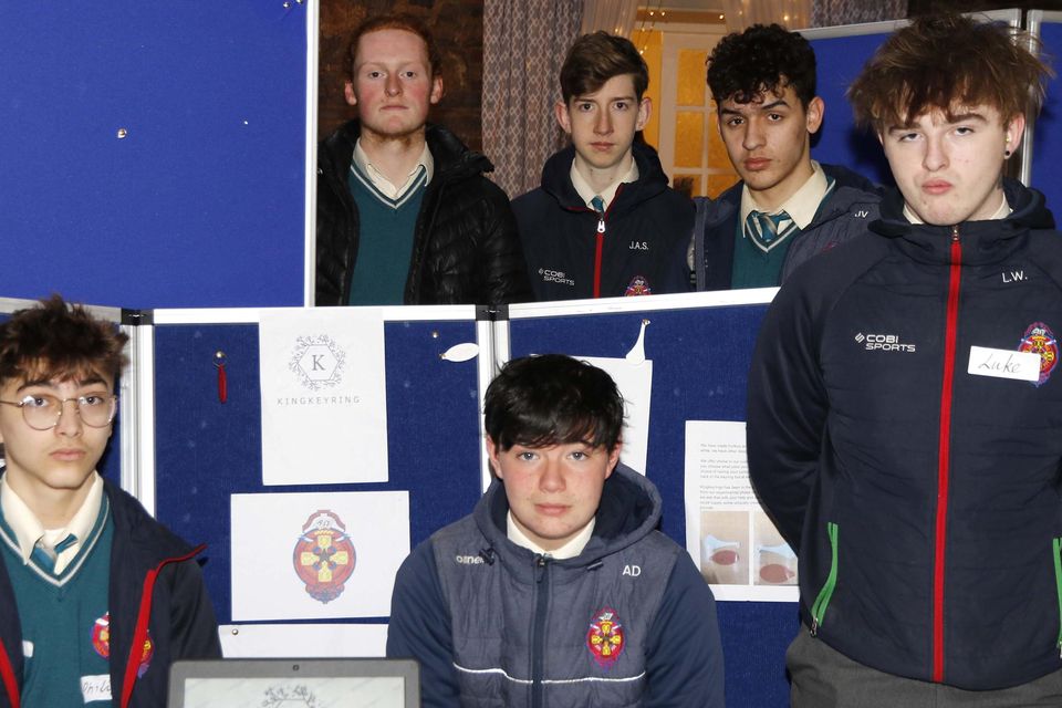 The ‘King Keyring’ team from CBS Secondary School, Charleville.