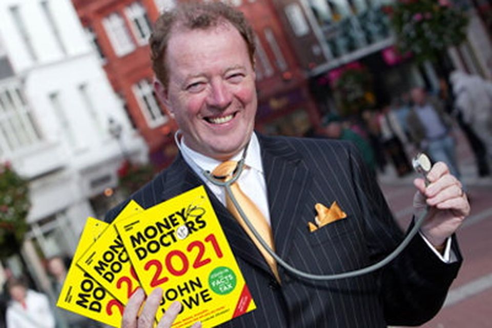 John Lowe with the 2021 edition of his book 'Money Doctors'