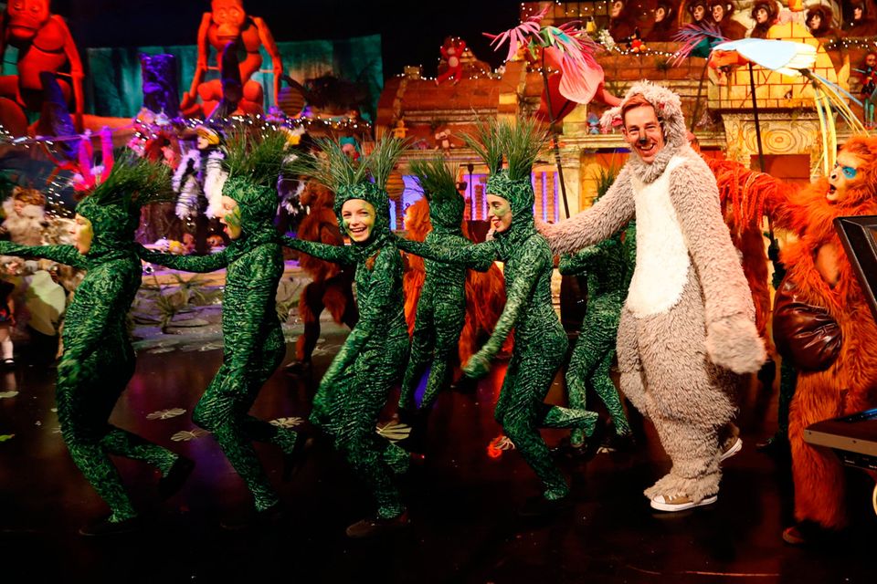 Noah Oglesey (9) from Carlow was Mowgli in the opening sequence of the Jungle Book themed RTÉ The Late Late Toy Show. Picture Andres Poveda
