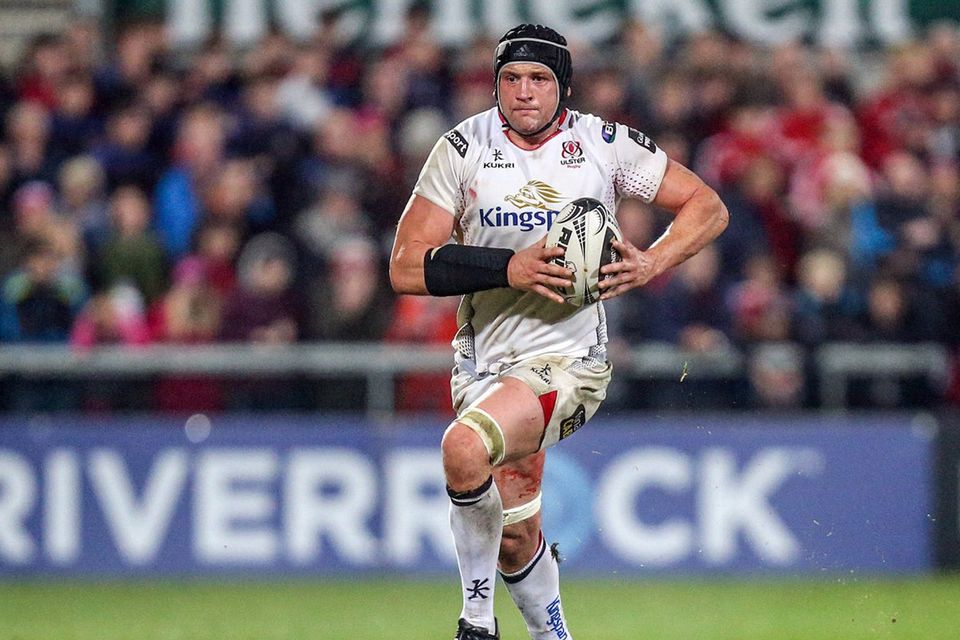 HARD HITTING: Dan Tuohy in action for Ulster. Photo: John Dickson/Sportsfile