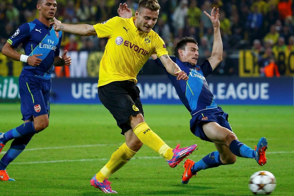 Borussia Dortmund striker Ciro Immobile lined up to replace Mario