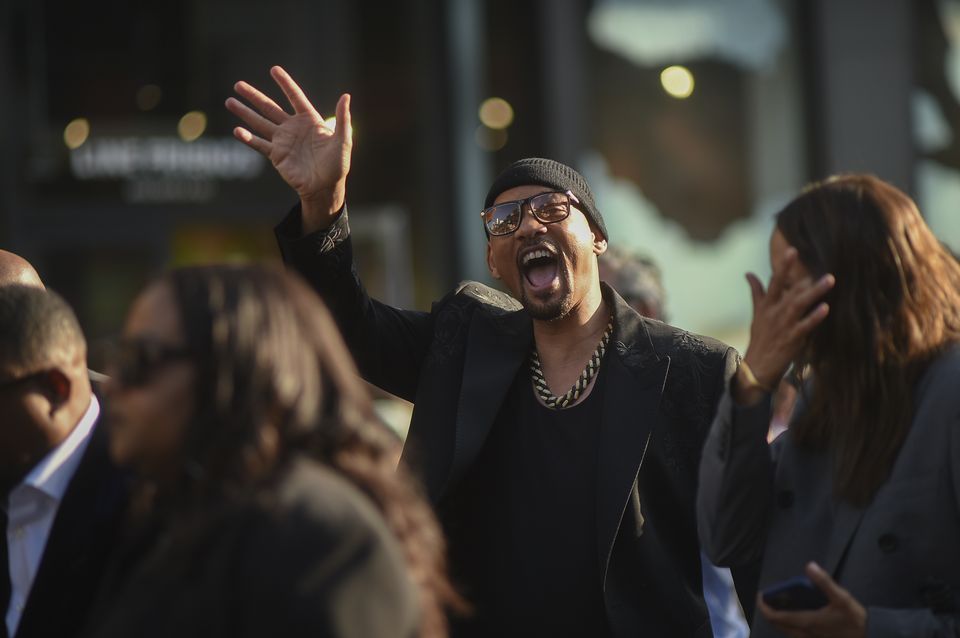 Will Smith arrives at the premiere of Bad Boys: Ride Or Die (Richard Shotwell/Invision/AP)