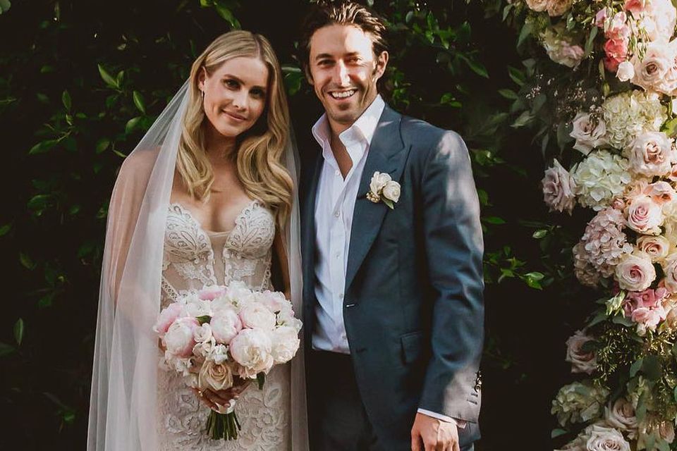 Mean Girls star Claire Holt ties the knot - and wait 'til you see her dress