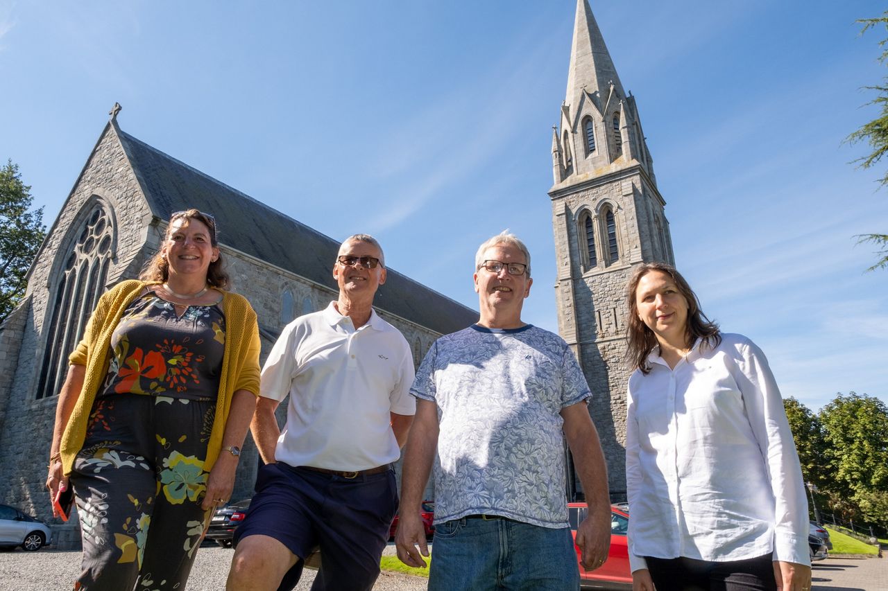 Wicklow church celebrates its commanding presence in town after