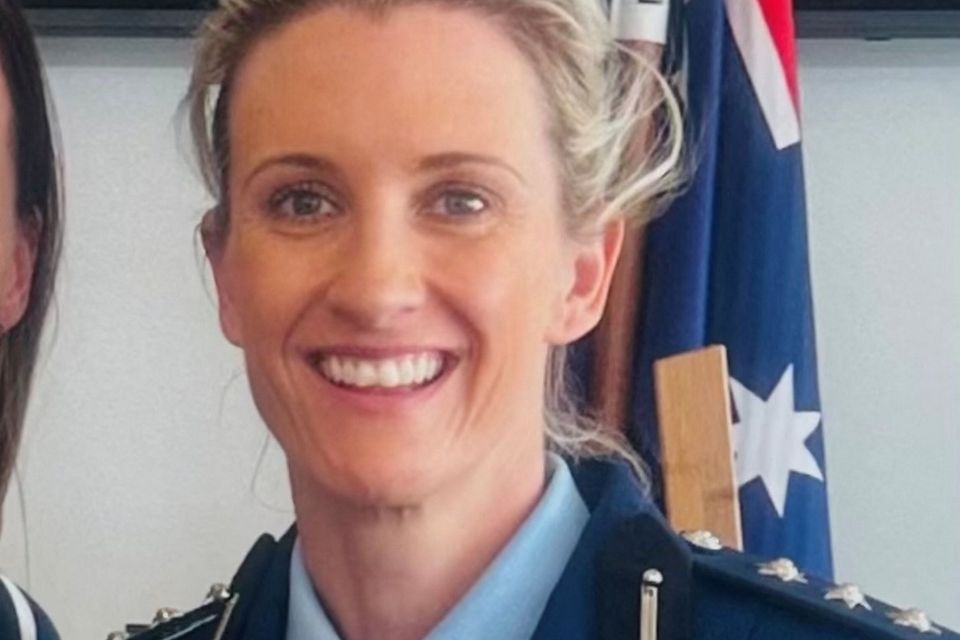 Police officer Amy Scott shot the attacker as he lunged at her with a knife. Photo: NSW Police