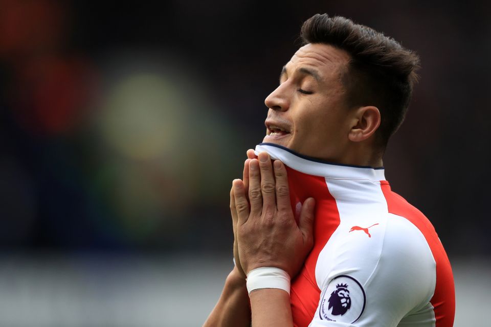 Arsenal's Alexis Sanchez has returned to training