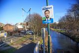 thumbnail: Eoghan Murphy’s election campaign poster close to the scene of the incident, which has now
been taken down. Photo: Mark Condren