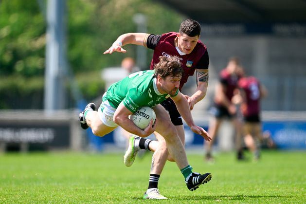 Late first-half brace of goals sees Limerick overcome London challenge in Tailteann Cup