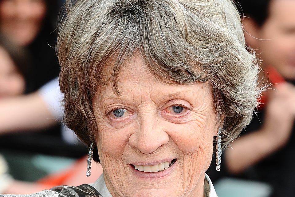 Dame Maggie Smith died in hospital on Friday (Ian West/PA)