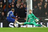 thumbnail: Kelleher denies Chelsea's Conor Gallagher during this season's Carabao Cup final at Wembley. Photo: Matthew Childs/Reuters