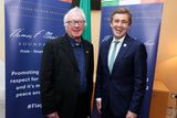 thumbnail: Reverend Michael Cavanagh and Senator Mark Daly, the co-founders of the Thomas F Meagher Foundation at the Foundations Annual Awards lunch