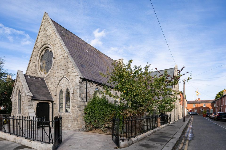 The exterior of No1 Kingsland Park Church Portobello, Dublin 8