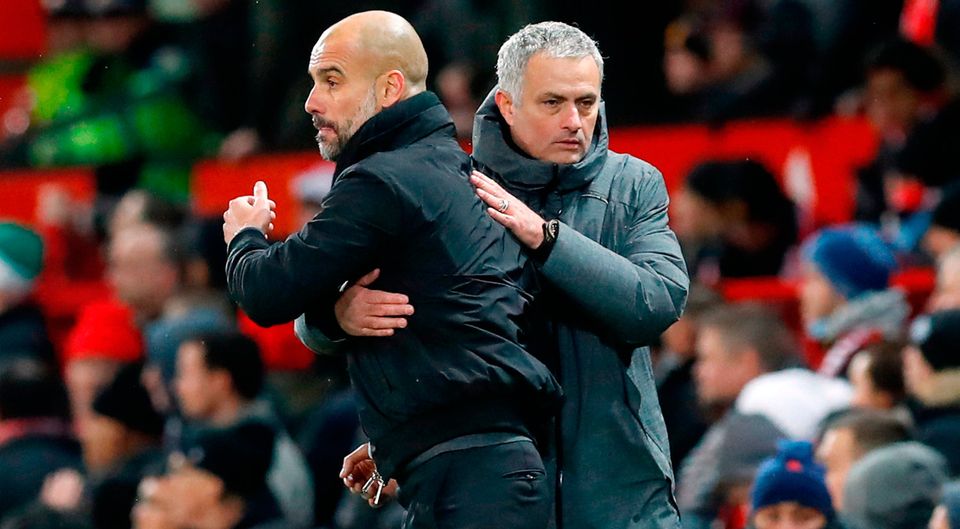 Manchester City manager Pep Guardiola and United boss Jose Mourinho set to clash again on Saturday