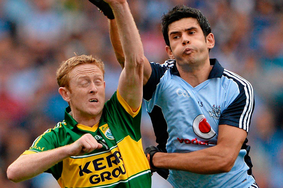 GLORY DAY: Kerry’s Colm Cooper destoyed Dublin in the first half of the 2013 All-Ireland
SFC semi-final at Croke Park. Cian O’Sullivan kept him quiet in the second half before goals
from Kevin McManamon and Eoghan O’Gara saw the Dubs over the line. Photo: Brendan Moran / Sportsfile