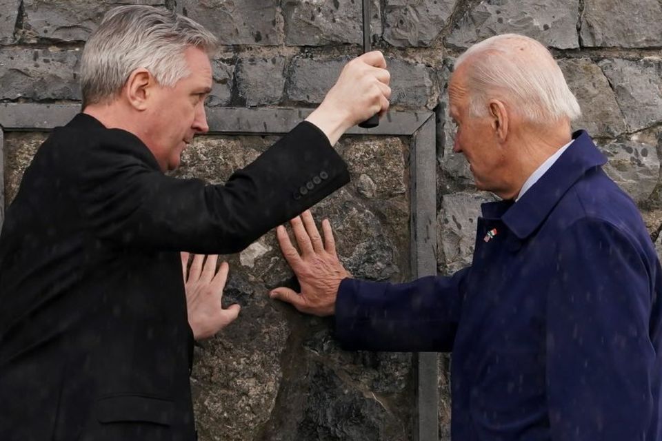 US President Joe Biden Has Emotional Meeting With Sligo Priest Who Gave ...