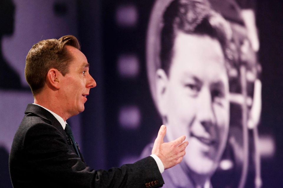 Ryan Tubridy on RTÉ's The Late Late Show