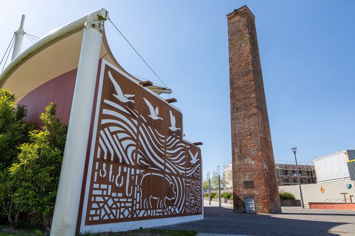 Kerry’s Island of Geese gets striking artwork honouring its industrial past