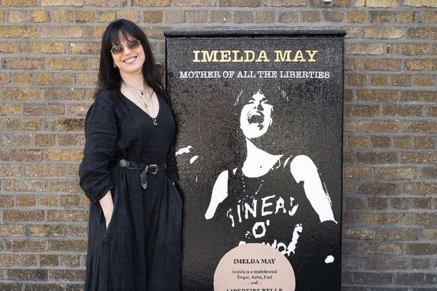 Une nouvelle œuvre d’Imelda May a été dévoilée au Liberties à Dublin