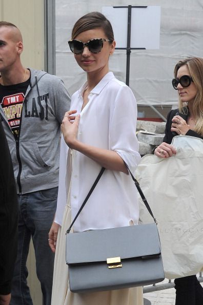 How low can you go? Miranda Kerr takes daring style tips from