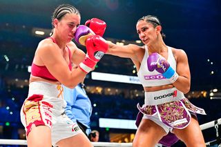 Amanda Serrano demolishes opponent ahead of Katie Taylor clash in ...