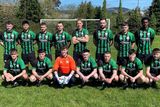 thumbnail: The Arklow United team that defeated Newtown United in the Charlie Bishop Cup. 