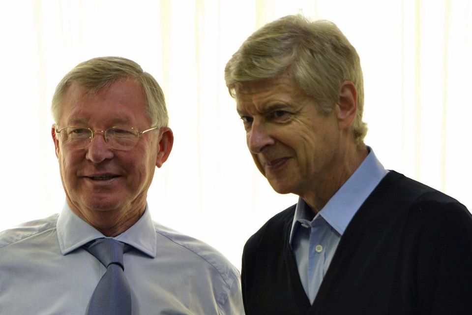 Ferguson believes Arsenal will miss Wenger when he's gone. Getty