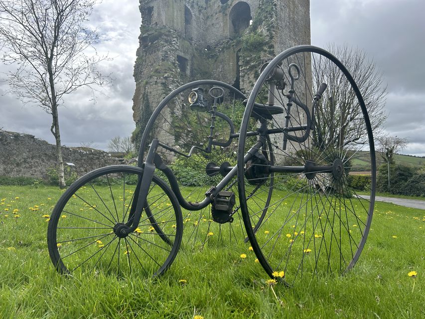 A 19th century tricycle