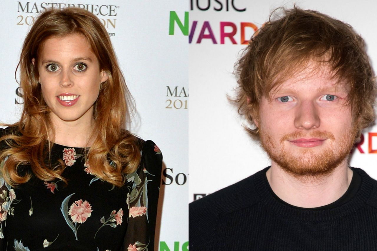 Princess Beatrice sliced open Ed Sheeran s face with a sword