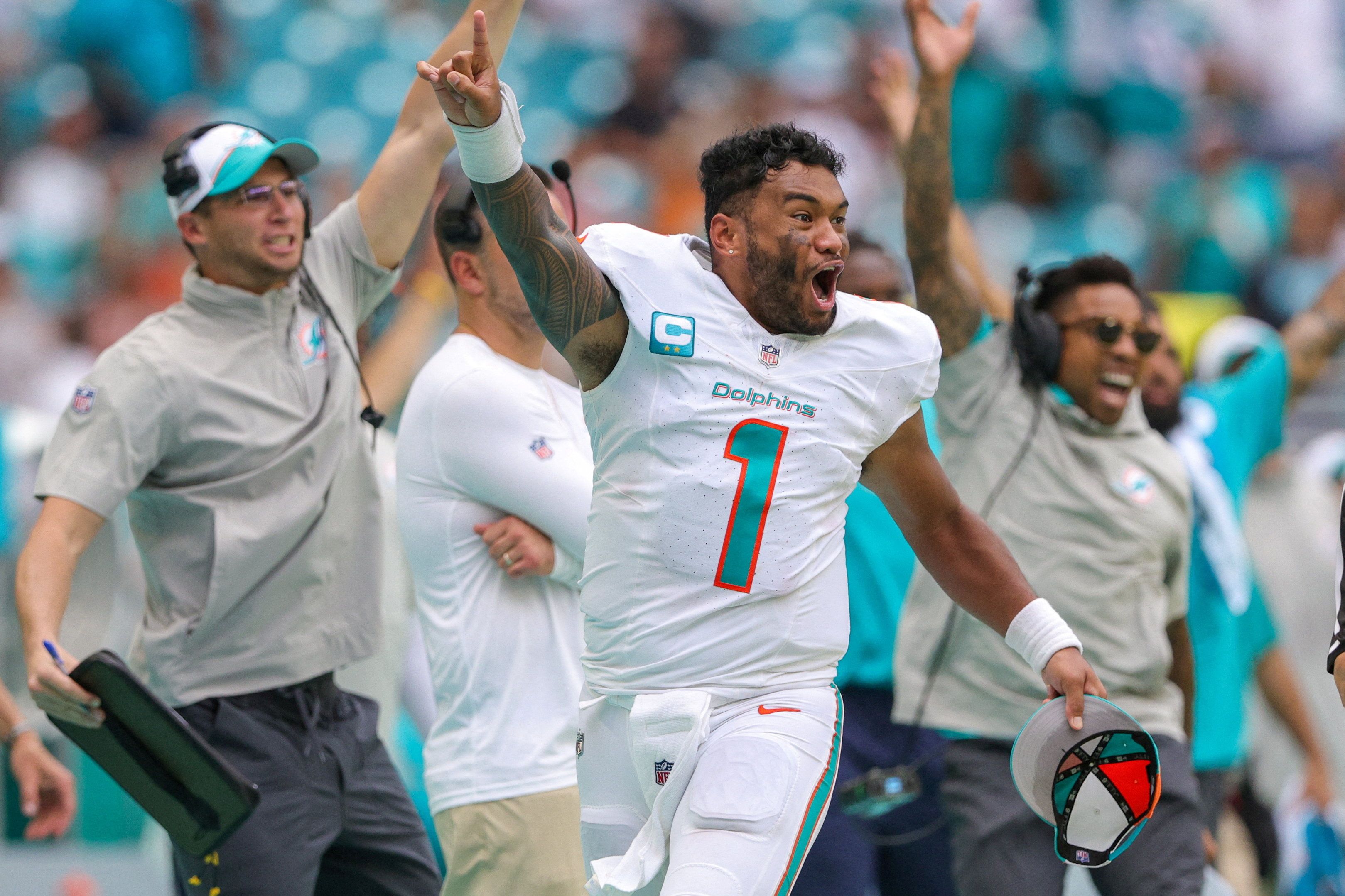 Miami Dolphins scored most points in a game by an NFL team since 1966 – NBC  6 South Florida