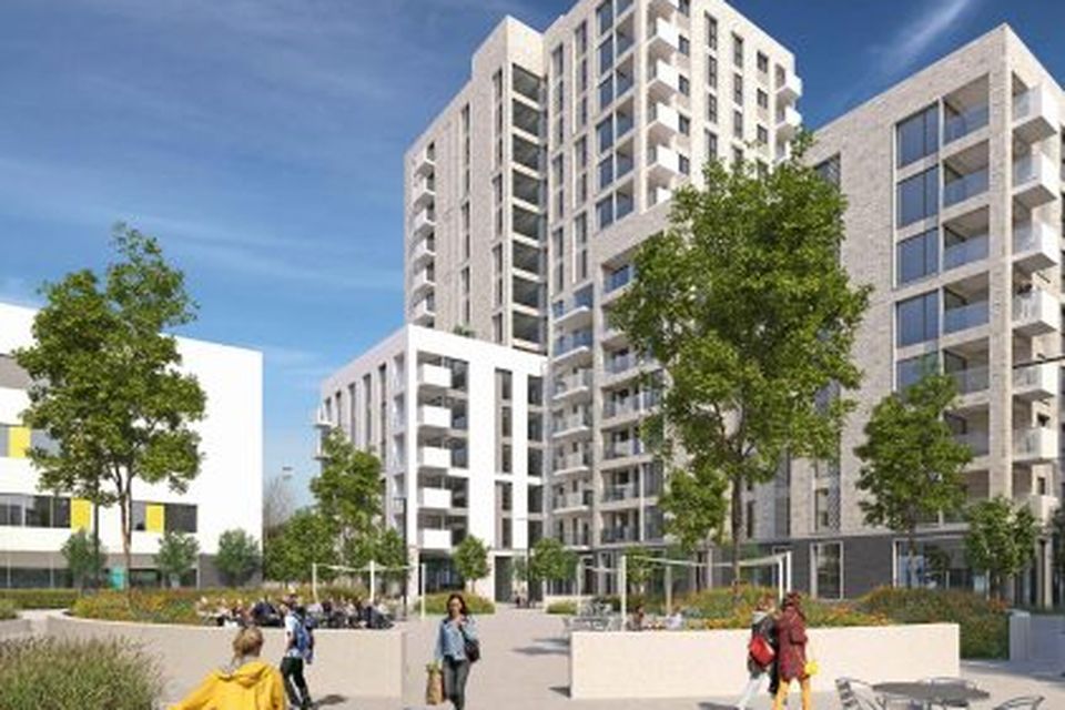 An artist's impression of the Dairygold property development