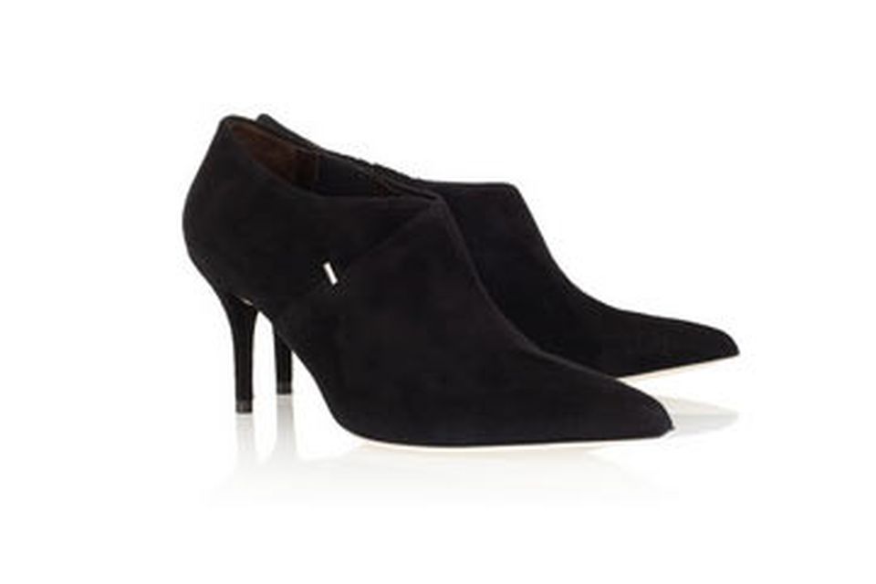 Calvin klein outlet suede pumps