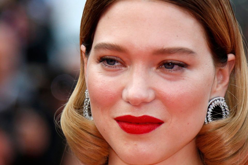 Lea Seydoux attends the screening of 'Oh Mercy! during the 72nd