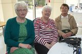 thumbnail: At the fundraiser for Wicklow Dementia Support and The Alzheimers Society of Ireland in Carnew Community Care, Carnew on Thursday were Liz Donohoe, Maureen Holden and Theresa O'Neill. Pic: Jim Campbell