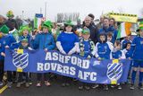 thumbnail: Ashford Rovers AFC at the St Patrick's Day Parade in Wicklow Town. Photos: Michael Kelly