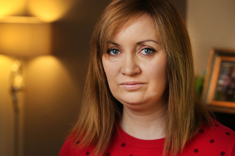Councillor Vicki Casserly at her home in Lucan. Photo: Steve Humphreys
