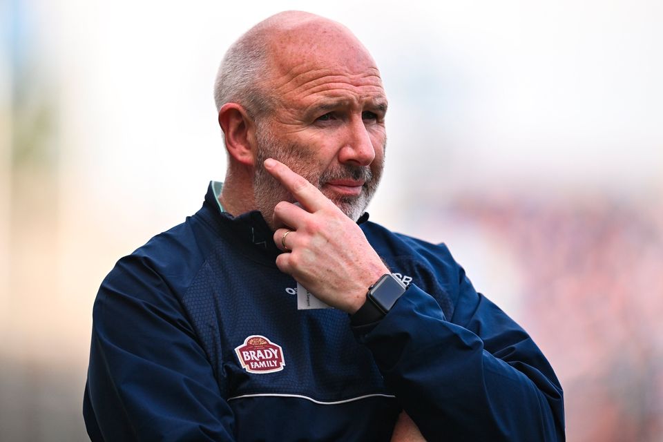 Kildare manager Glenn Ryan during their Leinster SFC loss to Dublin earlier today.