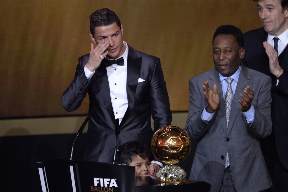 Cristiano Ronaldo scream during Ballon d'Or speech was a Real