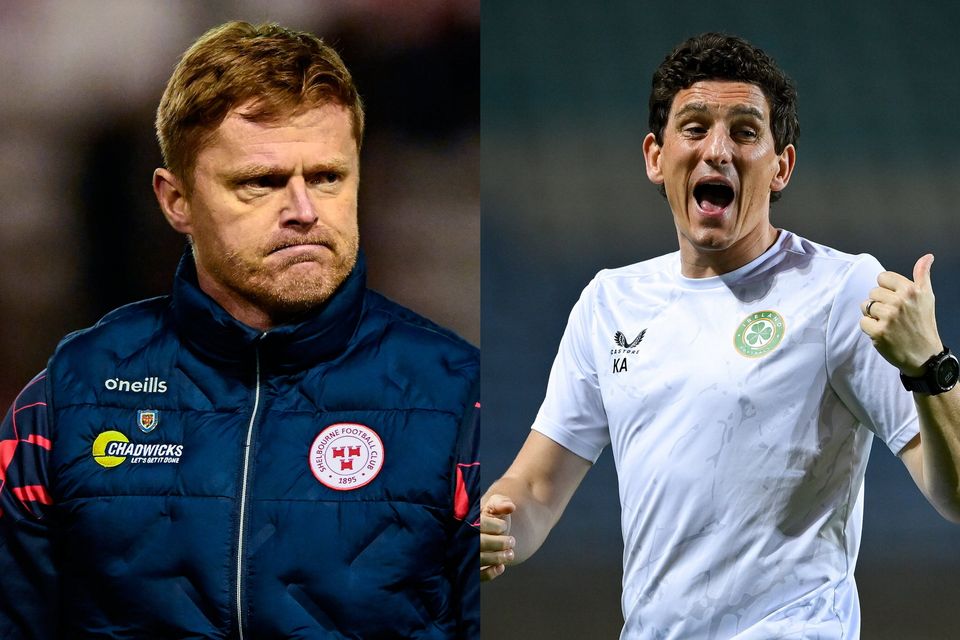 Damien Duff and Keith Andrews are former Ireland international teammates